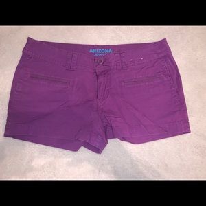 Purple shorts